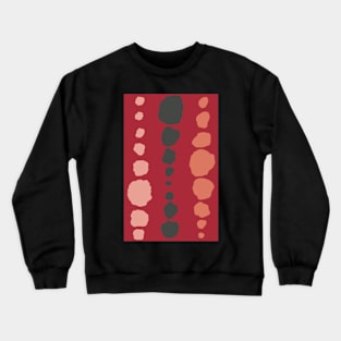 Lava rocks - organic shapes Crewneck Sweatshirt